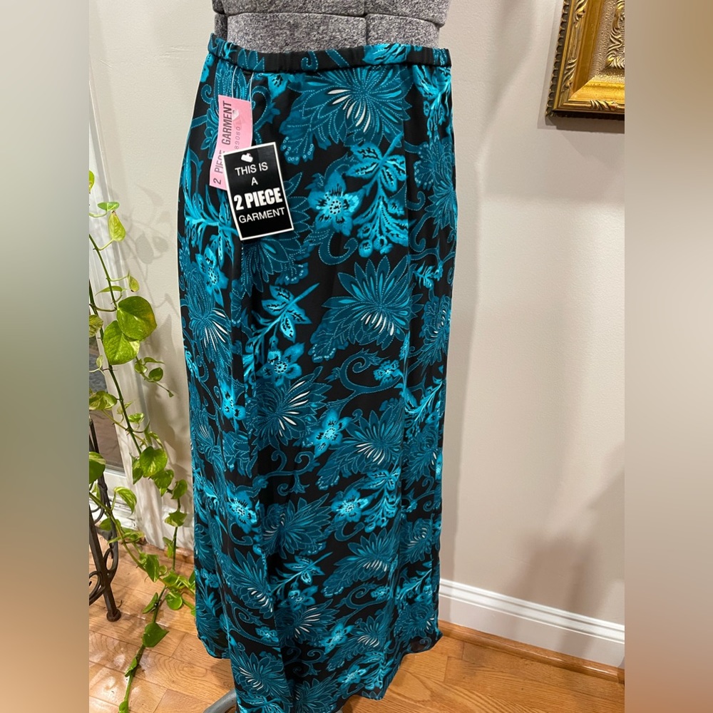 🆕Y2K David Warren ladies vintage 16-2piece skirt and top set-NWT-maxi skirt-moc - Picture 16 of 16